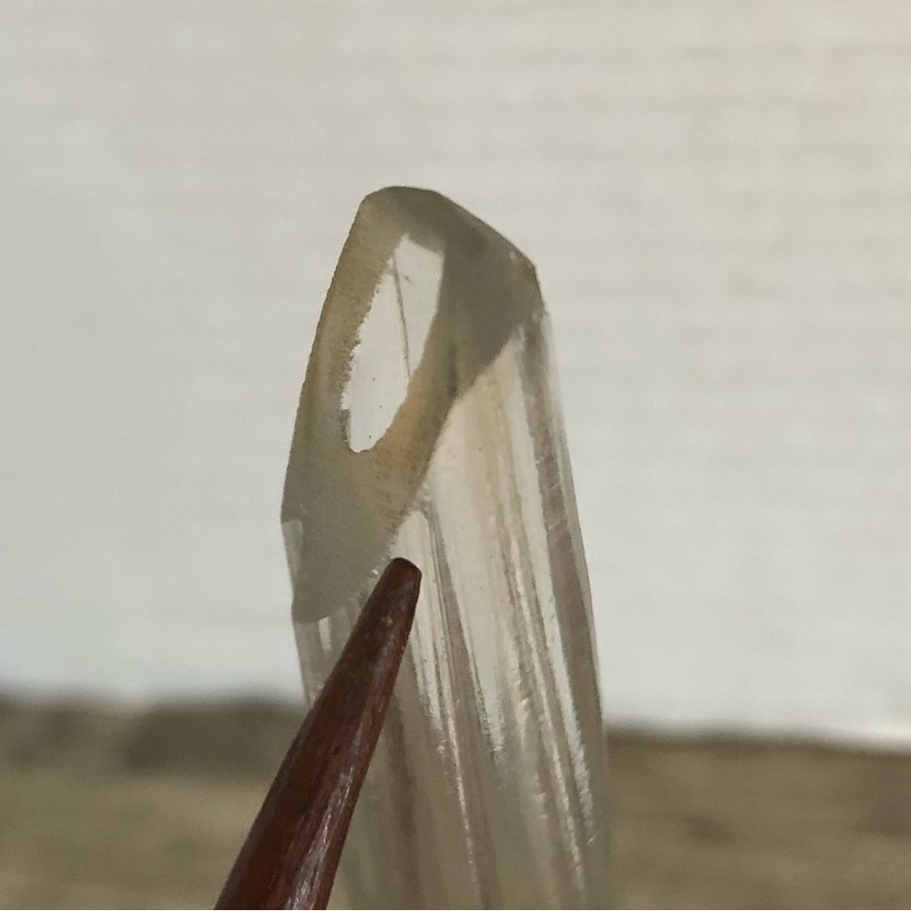 Vtg Large Ribbed Glass Funnel - Picture 7 of 9